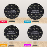 Round Backdrop Fabric Cover | Party Supplies - Allenjoy - Allenjoystudio