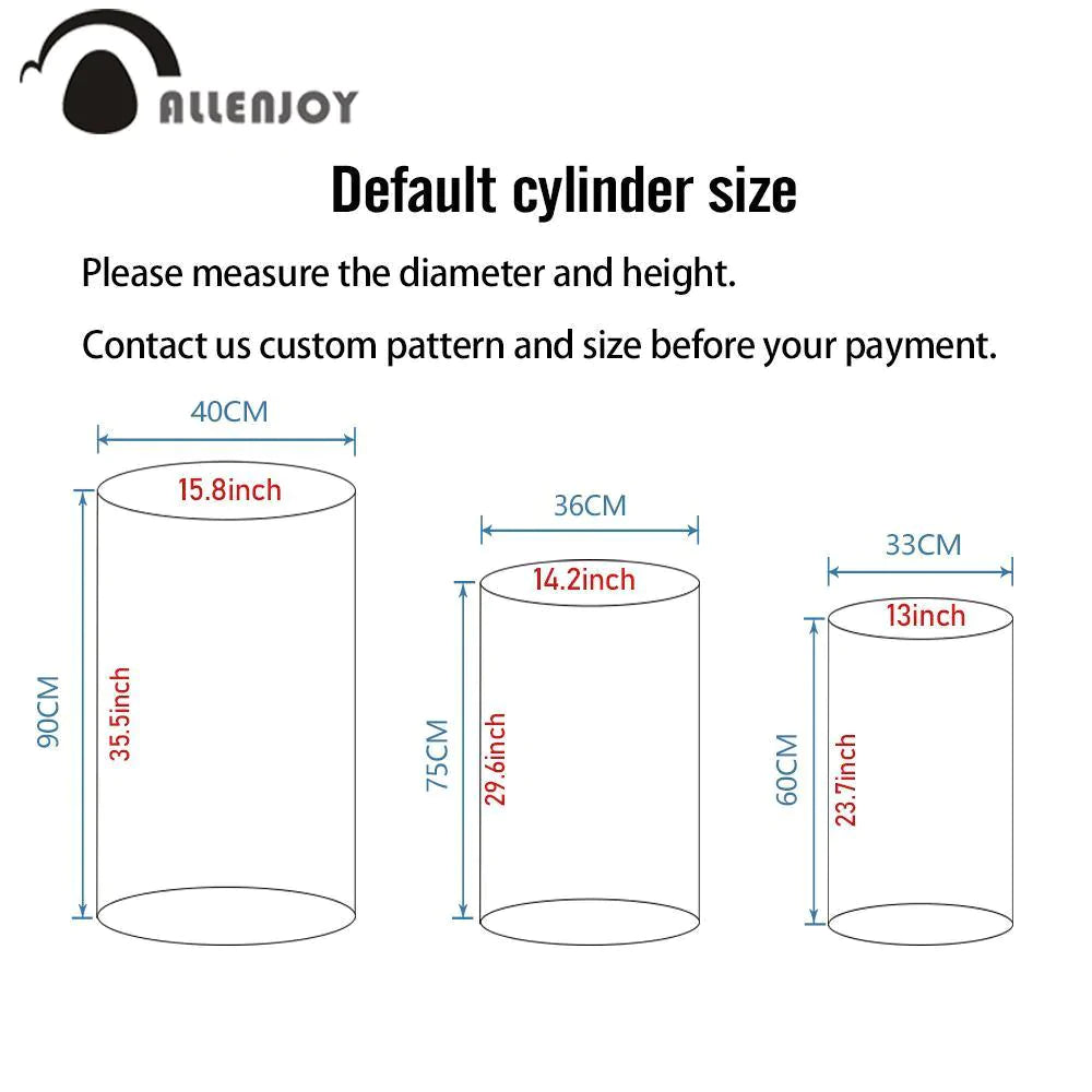 Allenjoy Pedestal Stand | Cylinder Cover for Party DLZ-Cylinderstand - Allenjoystudio