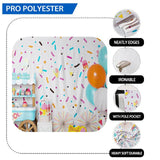 Allenjoy Ice Cream Colorful Sprinkle Treat YO' SELF Summer Backdrop for Kid's Birthday Baby Shower - Allenjoystudio