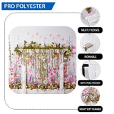 Allenjoy Romantic Wildflower with Butterflies for Baby Photography Cake Smash - Allenjoystudio