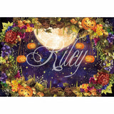 Allenjoy Autumn Fruits Garland Pumpkin Backdrop for Thanksgiving Day Halloween