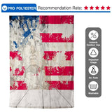 Allenjoy Statue of Liberty Independence Day Backdrop with Wooden Floor - Allenjoystudio