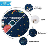 Allenjoy Astronaut Outer Space Backdrop Tablecloth - Allenjoystudio