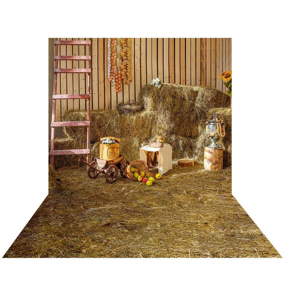 Allenjoy Thanksgiving Day Farm Indoor Barn Backdrop - Allenjoystudio