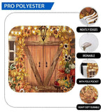 Allenjoy Autumn Kuraya Door Pumpkin Backdrop Hand-Painted for Thanksgivingday  Photography - Allenjoystudio