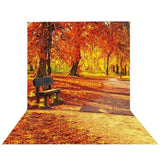 Allenjoy Autumn Marple Leaves Photography Park Backdrop