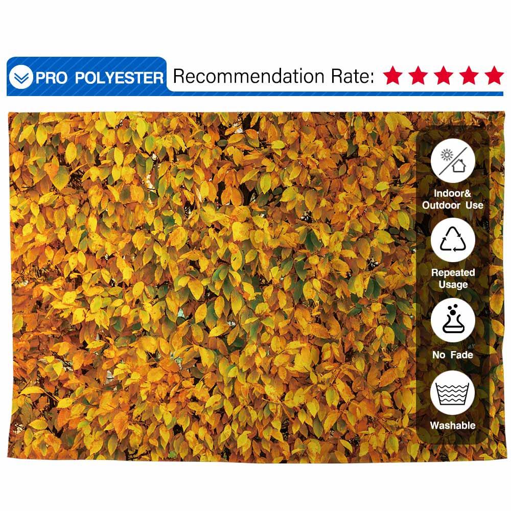 Allenjoy Autumn Bright Golden Leaves Backdrop for Photography - Allenjoystudio