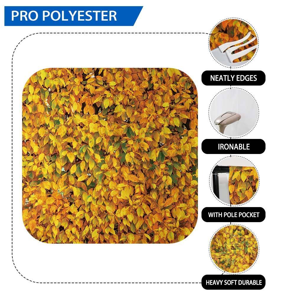Allenjoy Autumn Bright Golden Leaves Backdrop for Photography - Allenjoystudio