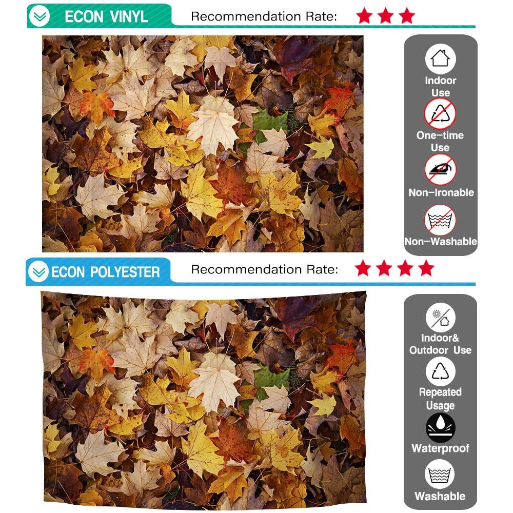 Allenjoy Fall Marple Leaves Nature Backdrop - Allenjoystudio