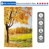 Allenjoy Autumn Forest Grass River Natural Photography Backdrop - Allenjoystudio