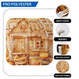 Allenjoy Autumn Pumpkin Wooden House Backdrop in Forest Backdrop - Allenjoystudio
