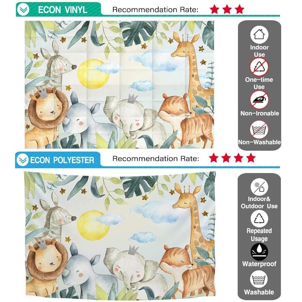 Allenjoy Baby Animal Background Jungle Backdrop - Allenjoystudio