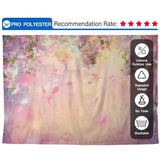 Allenjoy Dreamy Beautiful Oil Painting Floral Backdrop - Allenjoystudio