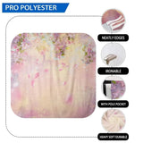 Allenjoy Dreamy Beautiful Oil Painting Floral Backdrop - Allenjoystudio