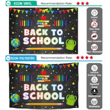 Allenjoy Back to School Backdrop First Day of School Chalkboard Backdrop - Allenjoystudio