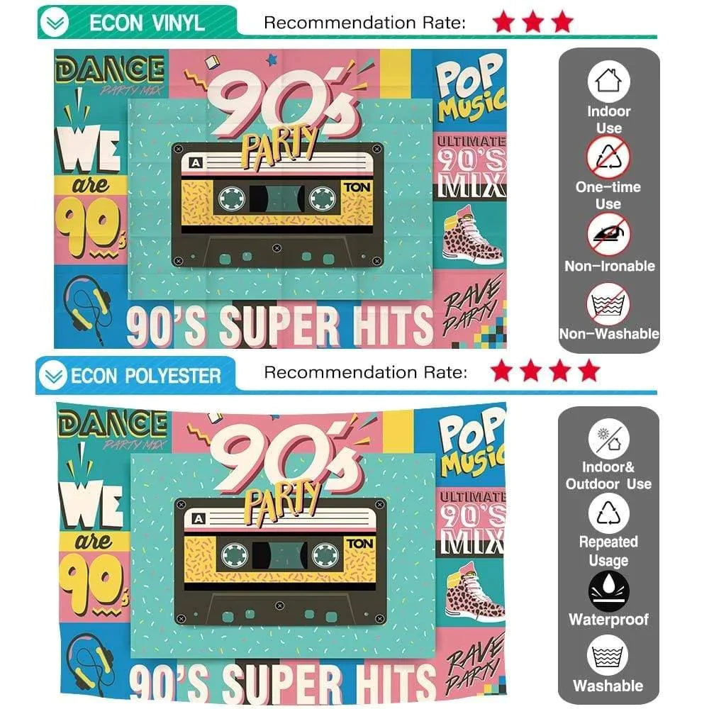 Allenjoy 90's Party Dancing Music Disco Backdrop - Allenjoystudio