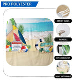 Allenjoy Beach Sea Surfboard Summer Backdrop - Allenjoystudio