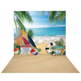 Allenjoy Beach Sea Surfboard Summer Backdrop