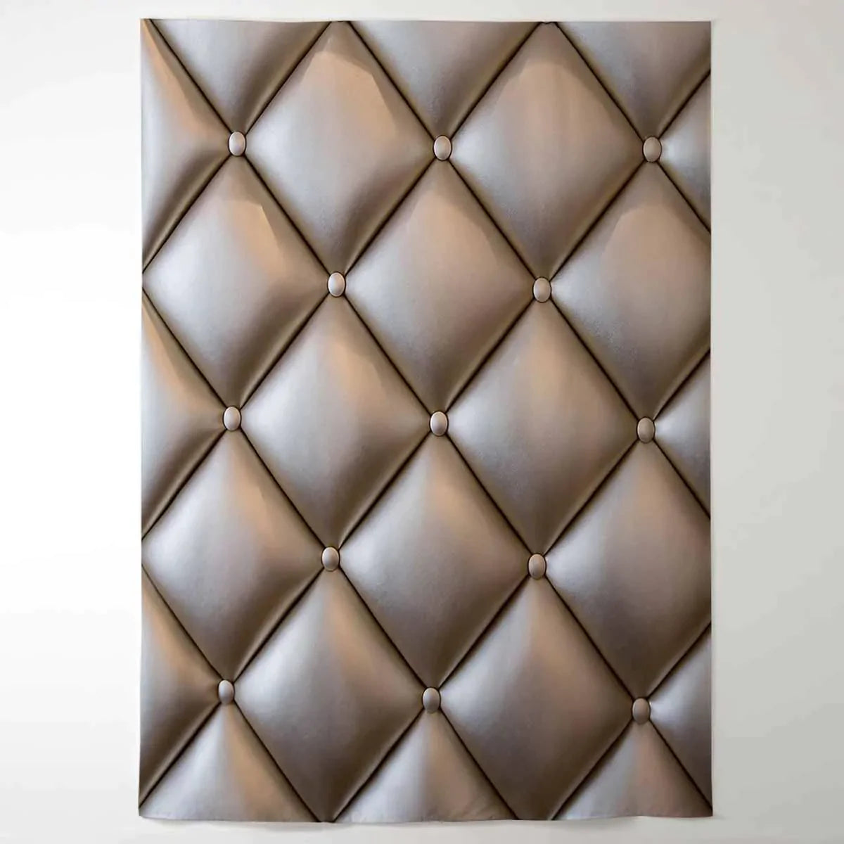 Allenjoy Backdrop Brown  Tufted Retro Style Soft Weave Fabric Furniture - Allenjoystudio