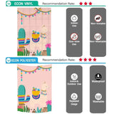 Allenjoy Backdrop Cactus Party Alpaca Pink Cartoon Kid Photo Studio Professional 
S - Allenjoystudio