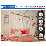 Allenjoy Christmas Bedroom Tree Bear Indoor Backdrop - Allenjoystudio