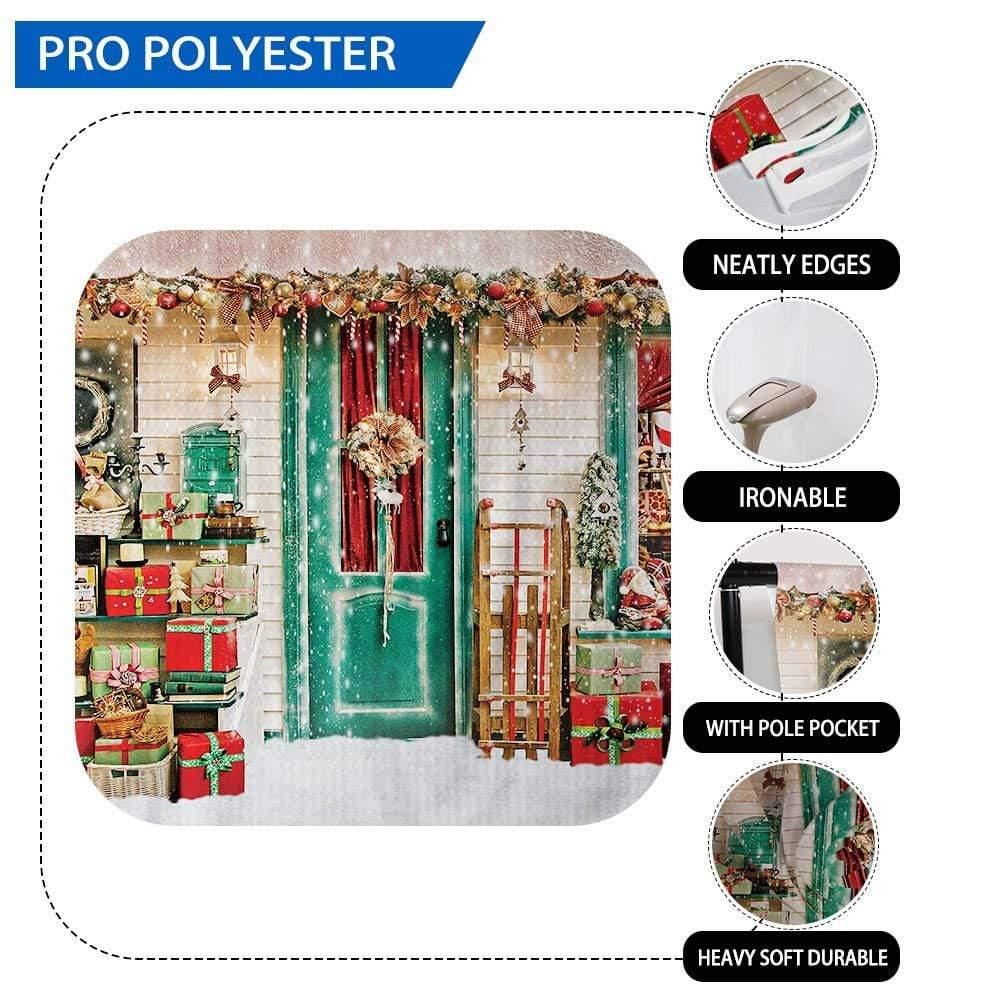 Allenjoy Christmas Gifts Store Backdrop for Children - Allenjoystudio