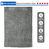Allenjoy Backdrop Dark Grey Textured Abstract Cloth Photographic Background - Allenjoystudio