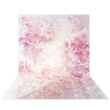 Allenjoy Floral Soft Pink Flowers Photography Backdrop