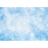 Allenjoy Blue Halo Bokeh Glitter Sparkles Backdrop