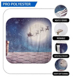 Allenjoy Christmas Santa Claus in the Night Starry Sky Backdrop - Allenjoystudio