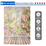 Allenjoy Backdrop for Flowers Backdrop Elegant Decoration Photo Backdrops for Baby Shower - Allenjoystudio