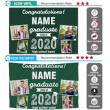 Allenjoy Custom Graduation Personal Photo Green Backdorp - Allenjoystudio