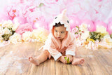 Allenjoy Pink Flowers Wall Backdrop - Allenjoystudio