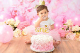 Allenjoy Pink Flowers Wall Backdrop - Allenjoystudio