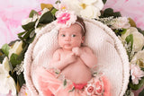 Allenjoy Pink Flowers Wall Backdrop - Allenjoystudio