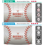 Allenjoy Sport Baseball Birthday Backdrop for Newborn - Allenjoystudio