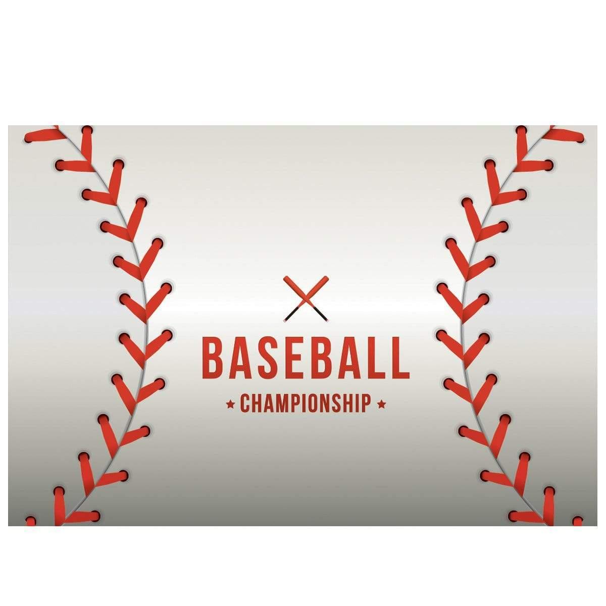 Allenjoy Sport Baseball Birthday Backdrop for Newborn - Allenjoystudio