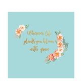 Allenjoy Communion Baptism Flowers Lake Blue Backdrop