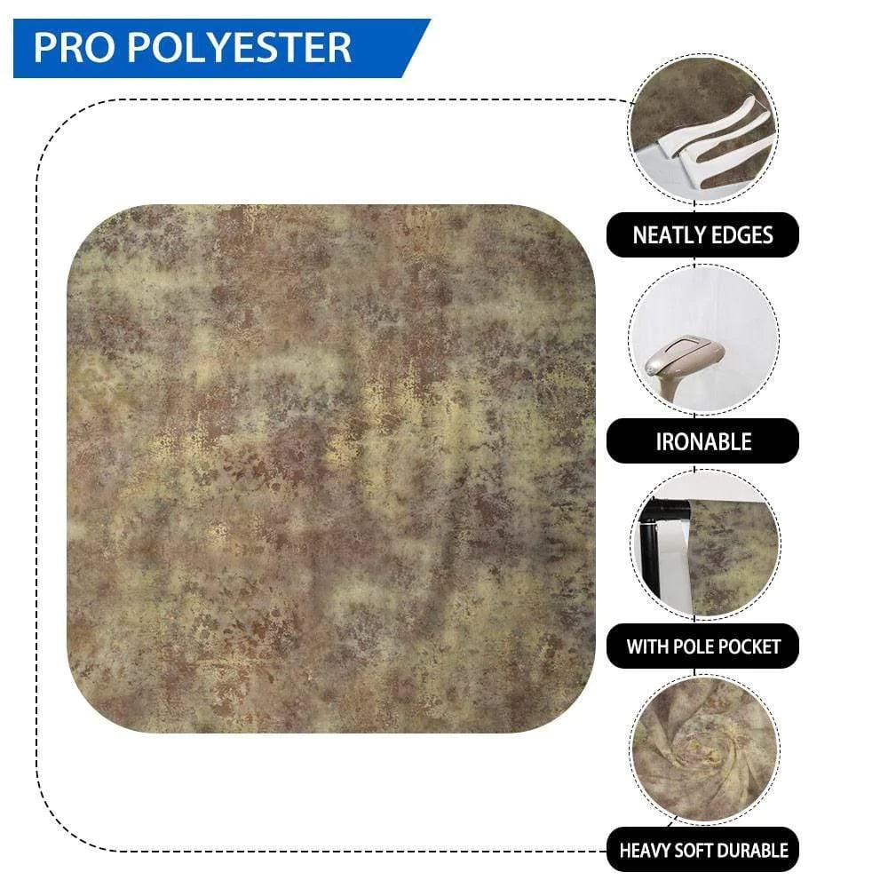 Allenjoy Backdrop for Photographic Studio  Dark Brown Textured Abstract Cloth - Allenjoystudio