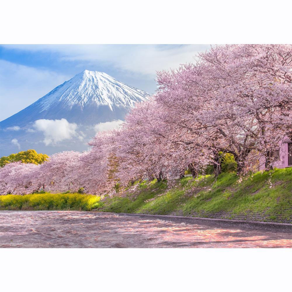 Allenjoy Backdrop for Photographic Studio Locations Beauty of Mt Fuji Japan - Allenjoystudio