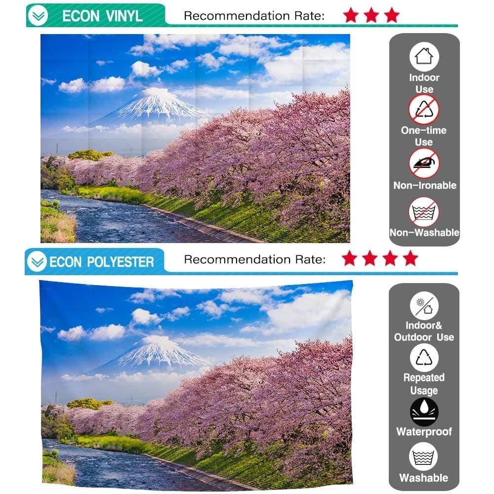 Allenjoy Backdrop for Photoshoot Locations Beauty of Mt Fuji Japan - Allenjoystudio