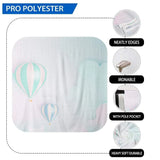 Allenjoy Hot Air Balloon Green and Pink Cloud for Children Photography - Allenjoystudio