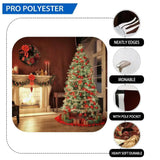 Allenjoy Christmas Fireplace Indoor Backdrop for Warm Family Portrait - Allenjoystudio