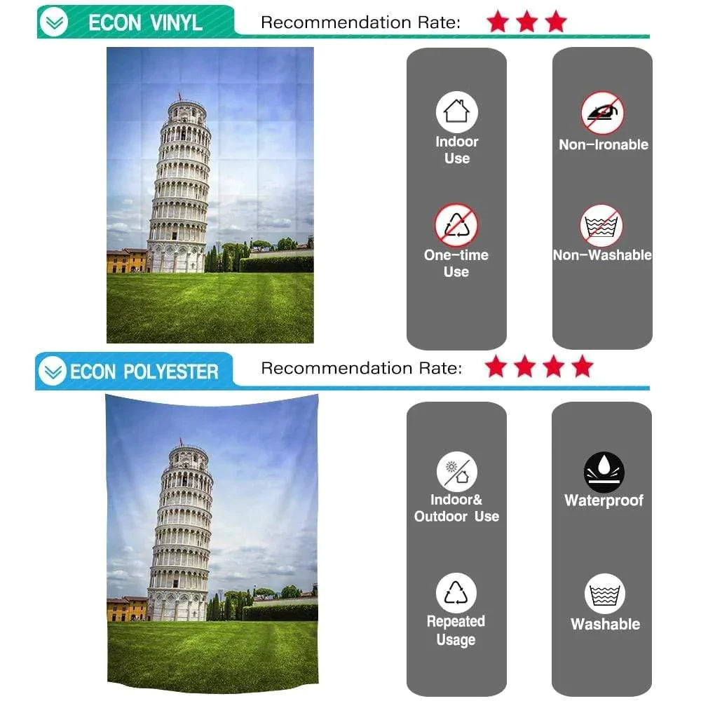 Allenjoy Backdrop Locations The Leaning Tower of Pisa - Allenjoystudio