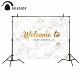 Allenjoy Backdrop Marble Wedding Custom Baby Shower Background Photocall Photo Studio