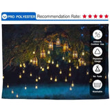 Allenjoy Starry Sky Bokeh Glitter Candle Tree for Wedding - Allenjoystudio