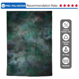 Allenjoy Retro Black and Green Photography Backdrop - Allenjoystudio