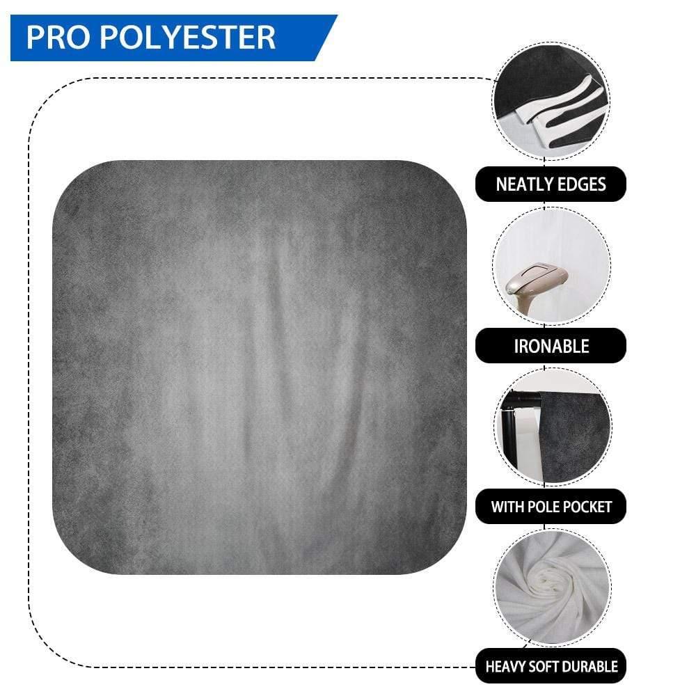 Allenjoy Old Master Grey Portrait Texture Backdrop - Allenjoystudio