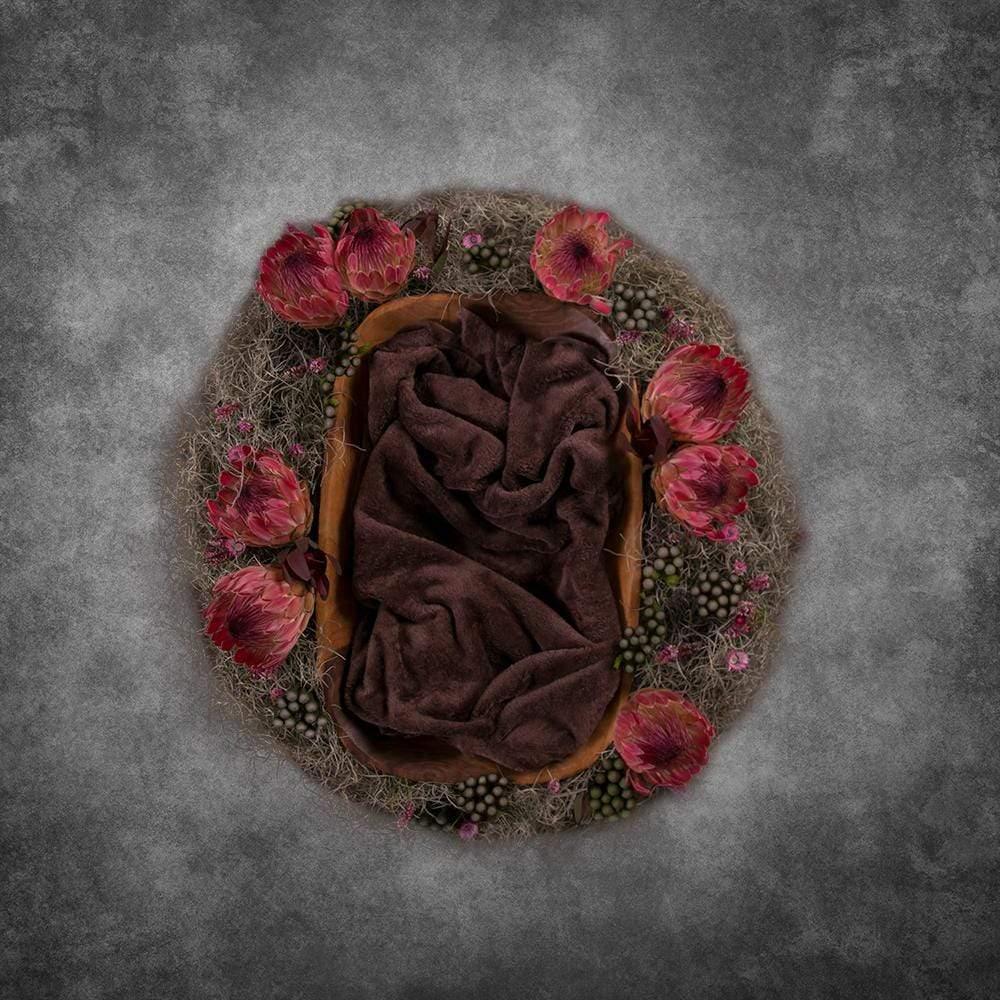 Allenjoy Abstract Grey Portrait Photography Backdrop - Allenjoystudio