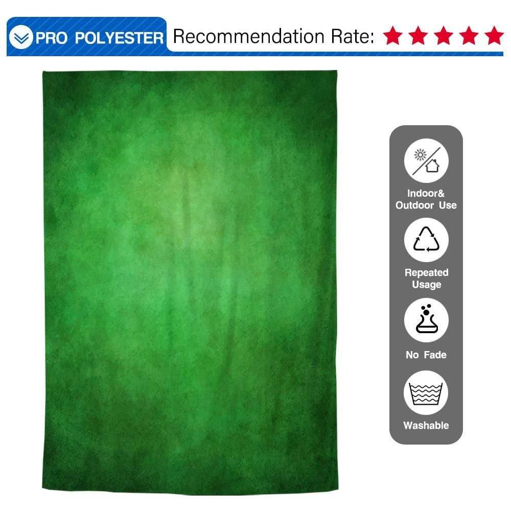 Allenjoy Natural Green Old Master Abstract Backdrop - Allenjoystudio